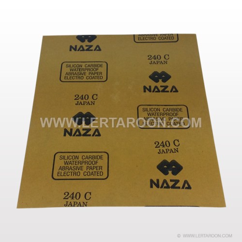 กระดาษทรายน้ำตรา NAZA  240