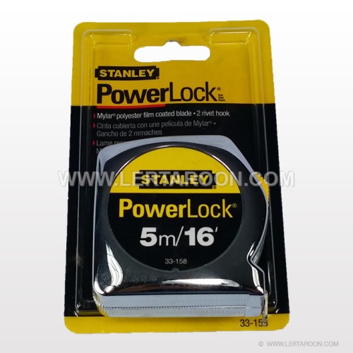 ตลับเมตร STANLEY POWERLOCK 5 เมตร 